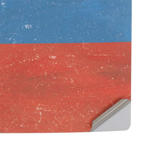 Russian Flag Distressed PS5 Slim Digital Edition Console Skin